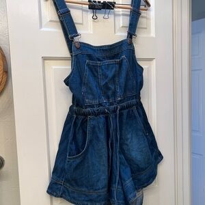 We The Free Dark Blue Kids Overalls